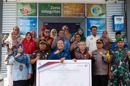 Pencanangan Zona Integritas BPS Kabupaten Padang Lawas